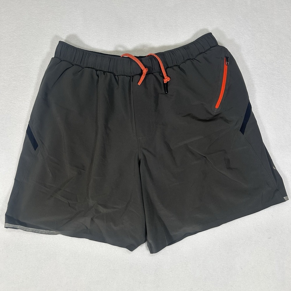 Lululemon Channel Cross Swim Shorts Mens Size 30 Black Liner Performance Stretch